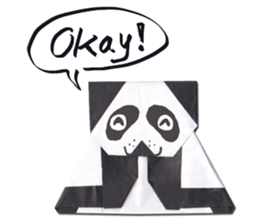 Origami Animals sticker #4661379