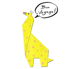 Origami Animals sticker #4661380