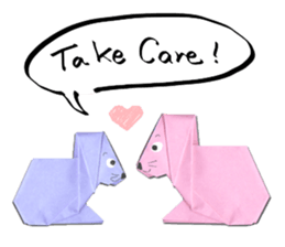 Origami Animals sticker #4661381