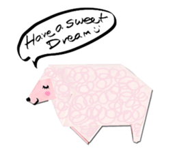 Origami Animals sticker #4661382