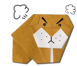 Origami Animals sticker #4661383