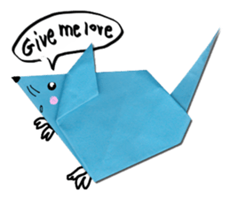 Origami Animals sticker #4661384