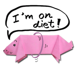 Origami Animals sticker #4661402