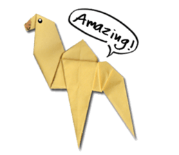 Origami Animals sticker #4661404