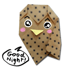 Origami Animals sticker #4661407