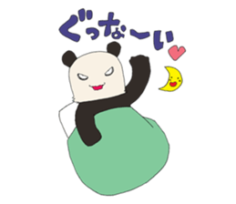 kowamote panda kun sticker #4661420
