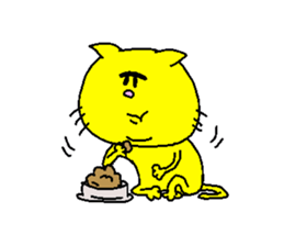 His name is Mayuge NEKO. sticker #4661656