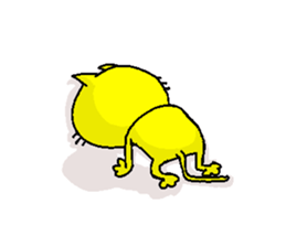 His name is Mayuge NEKO. sticker #4661672