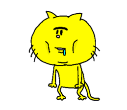 His name is Mayuge NEKO. sticker #4661676