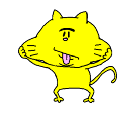 His name is Mayuge NEKO. sticker #4661679