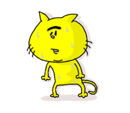 His name is Mayuge NEKO. sticker #4661683