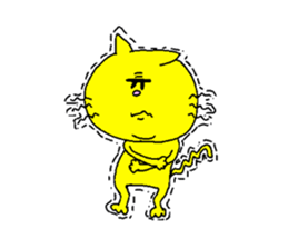 His name is Mayuge NEKO. sticker #4661686