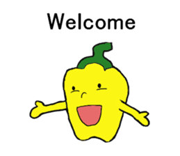 Potato family veggie talk in English sticker #4661728