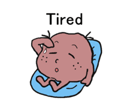 Potato family veggie talk in English sticker #4661739