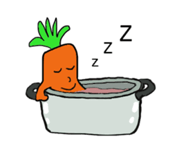 Potato family veggie talk in English sticker #4661742