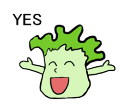 Potato family veggie talk in English sticker #4661746