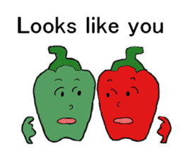 Potato family veggie talk in English sticker #4661747