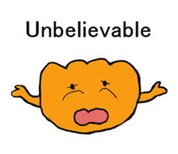 Potato family veggie talk in English sticker #4661760