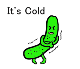 Potato family veggie talk in English sticker #4661762