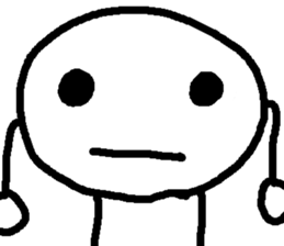 tadpole man sticker #4662329