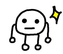 tadpole man sticker #4662331