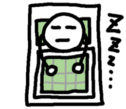 tadpole man sticker #4662341