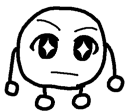 tadpole man sticker #4662358