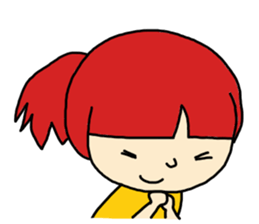 fluffy cute girl sticker #4662728