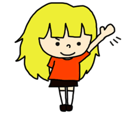 fluffy cute girl sticker #4662729