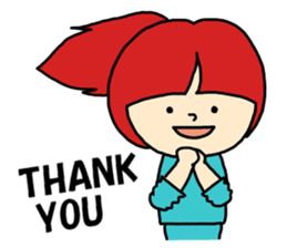 fluffy cute girl sticker #4662735