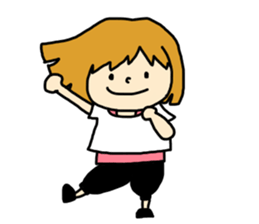 fluffy cute girl sticker #4662739