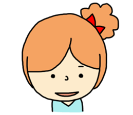 fluffy cute girl sticker #4662758