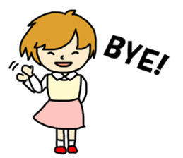 fluffy cute girl sticker #4662763