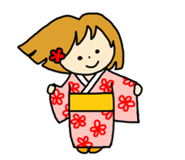 fluffy cute girl sticker #4662766