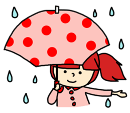 fluffy cute girl sticker #4662767