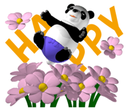 Easy panda sticker #4662949