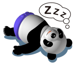 Easy panda sticker #4662967