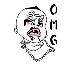 Fugly Baby sticker #4663093