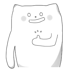 Monochrome Nyanko tentatively honorific