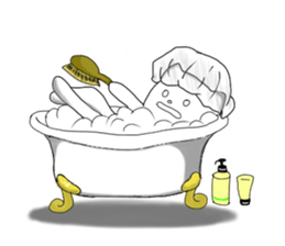 Monochrome Nyanko tentatively honorific sticker #4663371