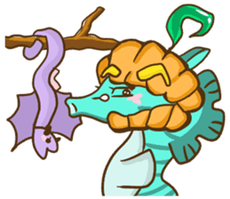 Beibei&Tintin Christmas HalloweenNewYear sticker #4663501