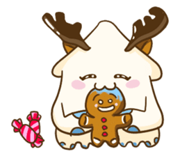 Beibei&Tintin Christmas HalloweenNewYear sticker #4663505