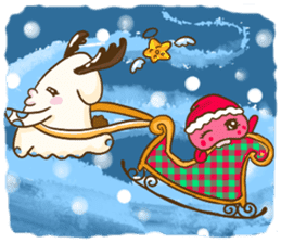 Beibei&Tintin Christmas HalloweenNewYear sticker #4663512