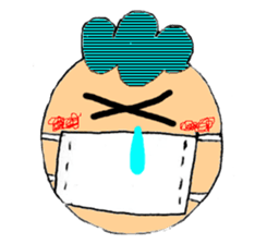 Friends of various facial expressions sticker #4663730