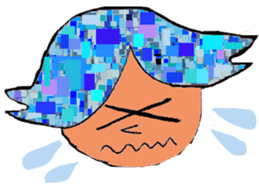 Friends of various facial expressions sticker #4663739