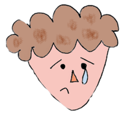 Friends of various facial expressions sticker #4663740