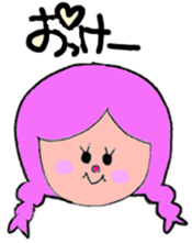 Friends of various facial expressions sticker #4663746