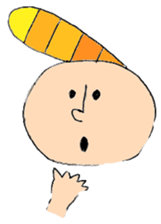 Friends of various facial expressions sticker #4663747