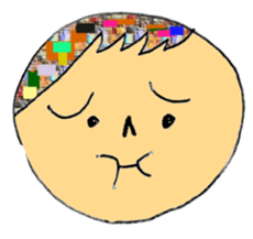 Friends of various facial expressions sticker #4663750