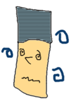 Friends of various facial expressions sticker #4663754